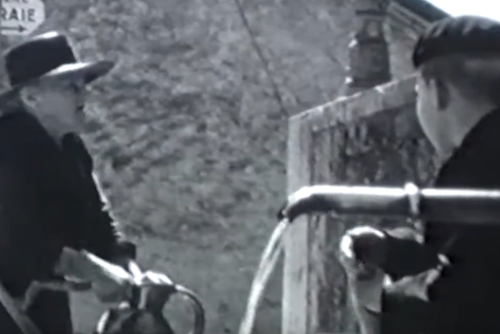 La vie autour de la fontaine