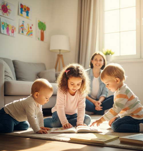 Crèches et accueil en milieu familial