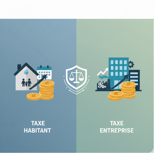 Taxe habitant & entreprises